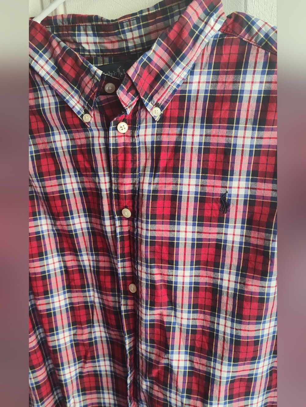 Lot Of Ralph Lauren Polo Button-Down Shirts (3) Boys Size XL (18-20). EUC.